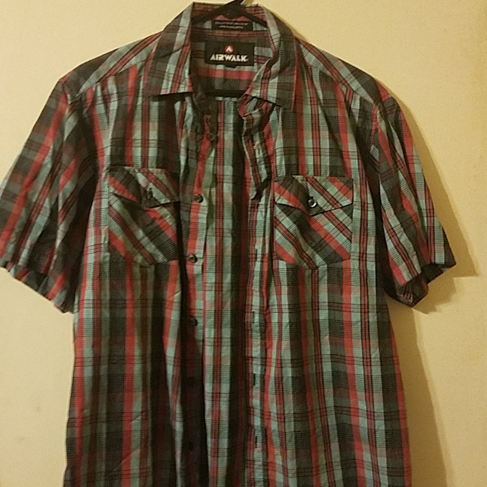 Short sleeve button down shirt